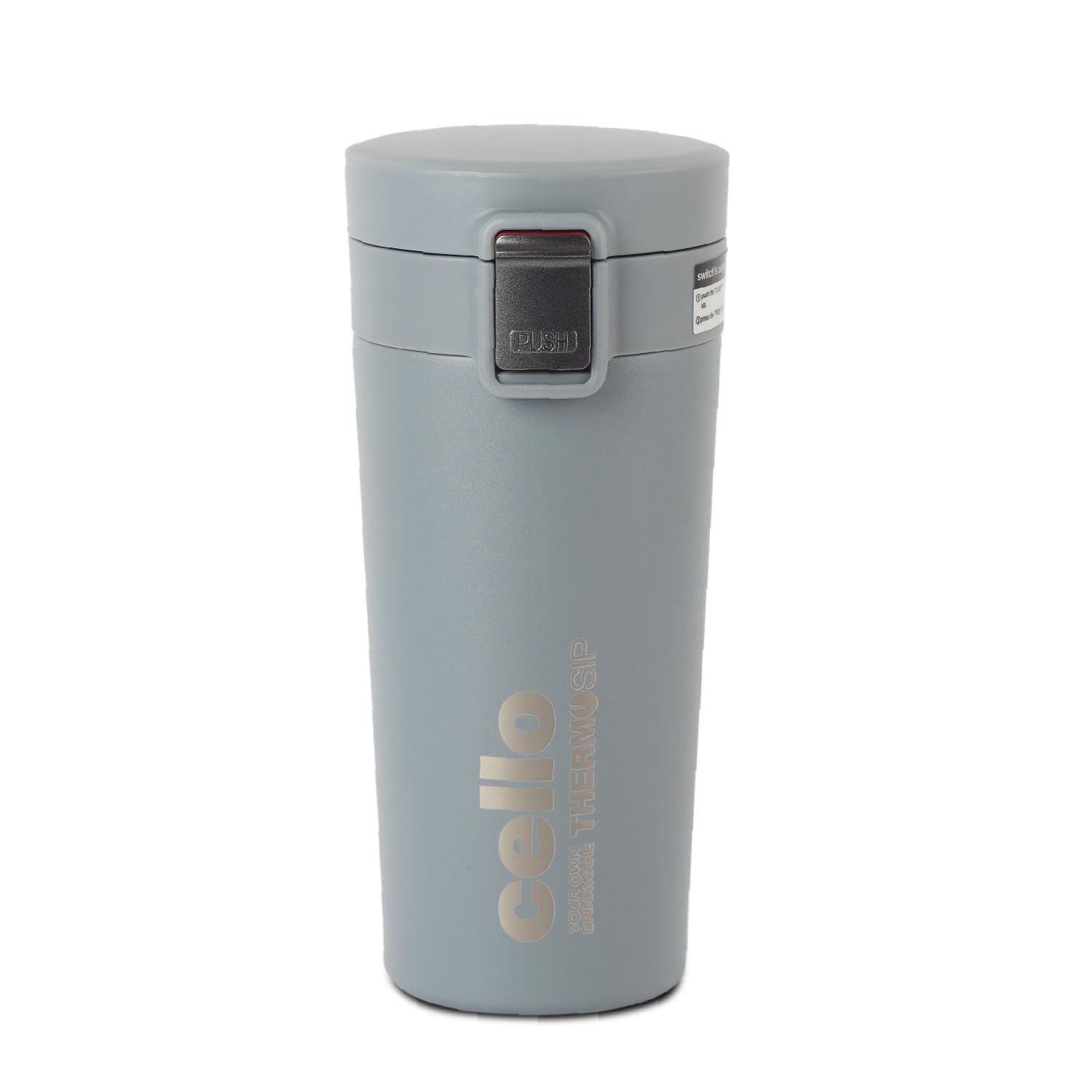 Cello Duro Café Stainless Steel Flask - Hot & Cold -12