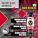 VPD Waterless Car Wash & Quick Detailer Spray 16oz - Ultimate Gloss & Showroom Shine, Clay Lube, Streak-Free, Car Detailing Kit Essential, Extends Wax & Sealant Life, Car Washing Exterior Care