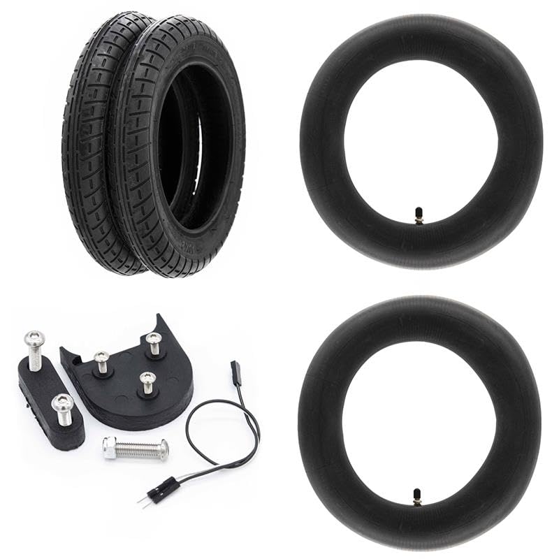Compatibile con Kit Monopattino Elettrico pneumatici 10 pollici nero per Xiaomi [Wanda]