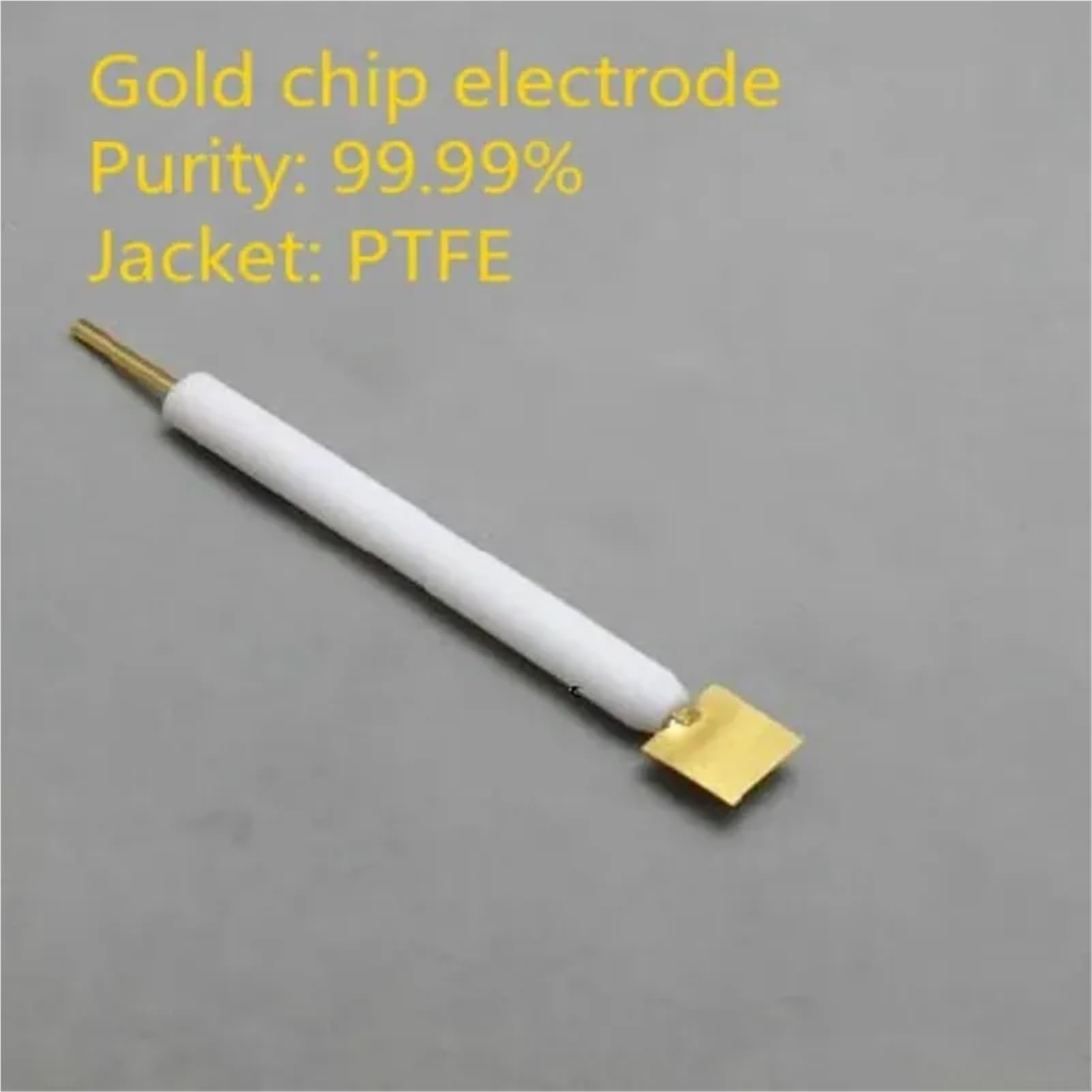 sujeniir 99.99% Gold Sheet Electrode AU Gold Electrode electrochemical Counter Electrode can be invoiced 10X10X0.1mm(10X10X0.5mm)