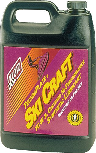 KLOTZ TC-W3 1 Gallon Ski Craft TechniPlate Synthetic 2-Cycle Racing Oil for Hi-performance 2-cycle Personal Watercraft Engines