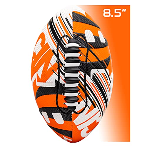 Image of Franklin Sports NFL Team Mini Footballs - Youth 8.5 inch Official NFL Licensed Football + Air Pump Set