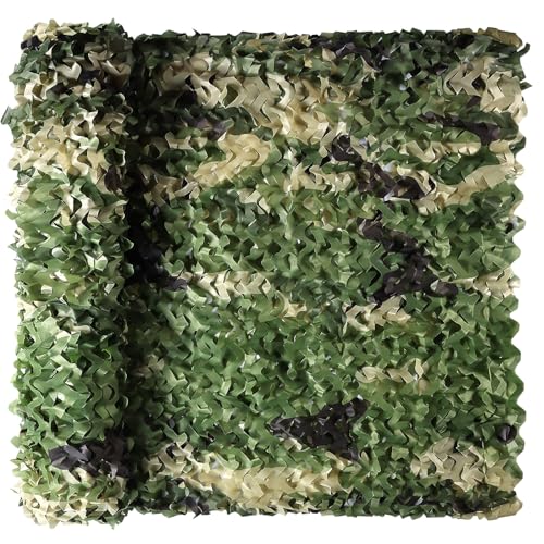 Image of Camo Netting, Camouflage Netting, Hunting Blind Camo Net, Army Party Decorations, Sunshade Fence Nets, Lightweight, Bulk Roll, Mesh, Great for Camping, Shooting, Photograph, Car Cover, Outdoor
