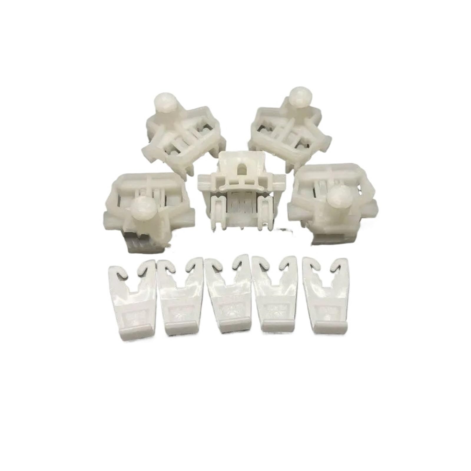 UFITIDU Window Regulator for CLIO II Front Left & Right Side 1998-2006 Window Regulator Repair KIT Clip