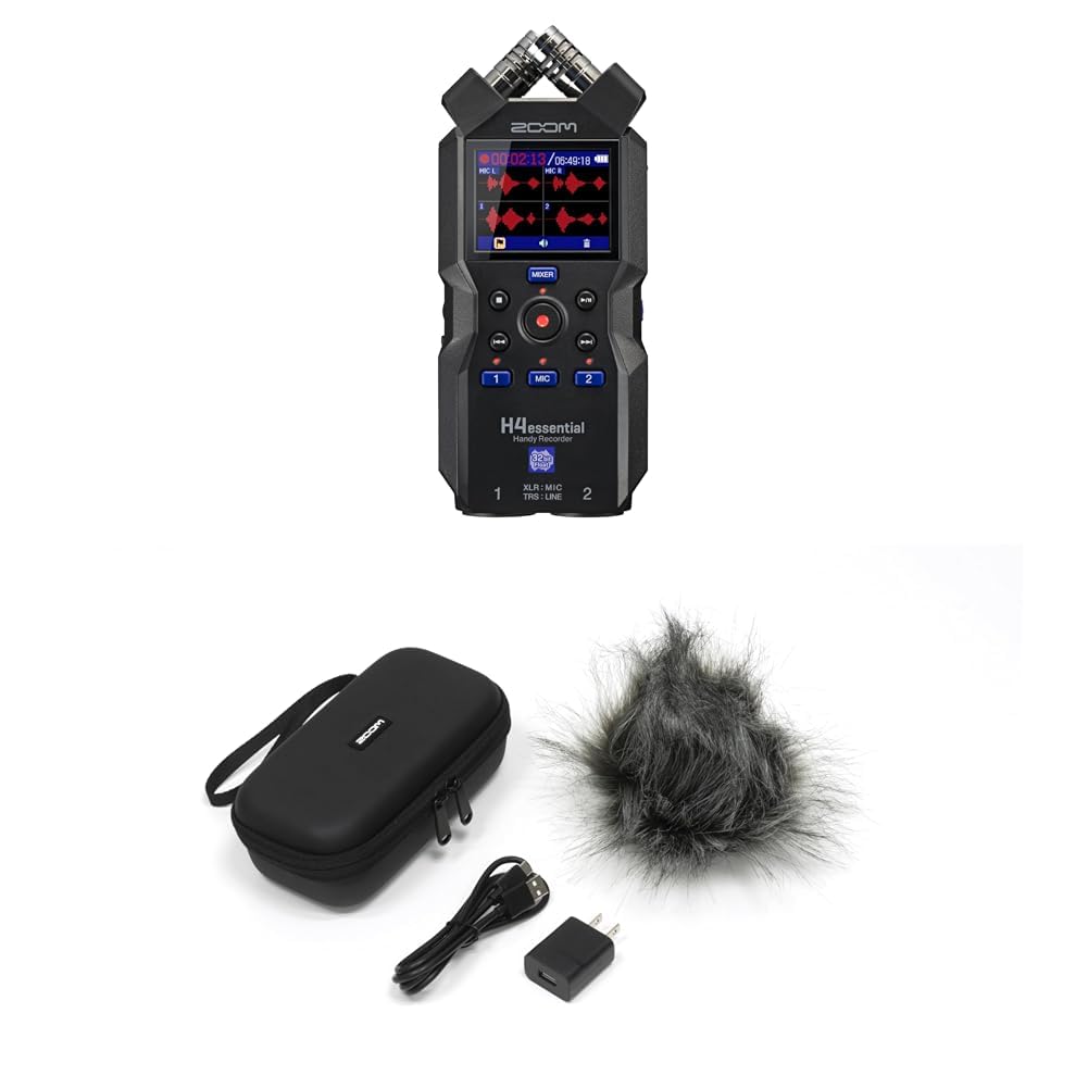 Amazon | 【セット買い】ZOOM H4essentialハンディレコーダー