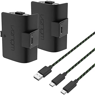 Venom Twin High Capacity Rechargeable Battery Pack Black for Xbox Series X/S & OneBlack
