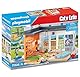 PLAYMOBIL City Life 71328 Anbau Turnhalle, Turnhallen Anbau mit Basketballkorb, Slalomstangen, Fußballtor, Tenniszubehör und mehr, Spielzeug für Kinder ab 4 Jahren