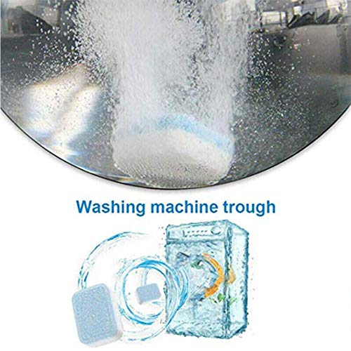 15pcs Effervescent Tablet Washer Cleaner,Solid Washing Machine Cleaner,Deep Cleaning Remover with Triple Decontamination for Bath Room Kitchen - Thumbnail 4