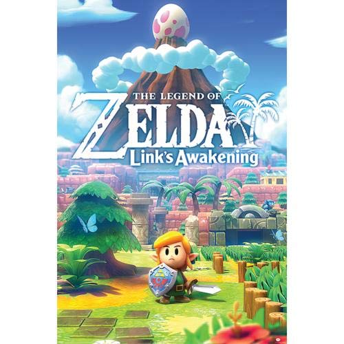 The Legend of Zelda Poster Links Awakening 123 Official Merchandise