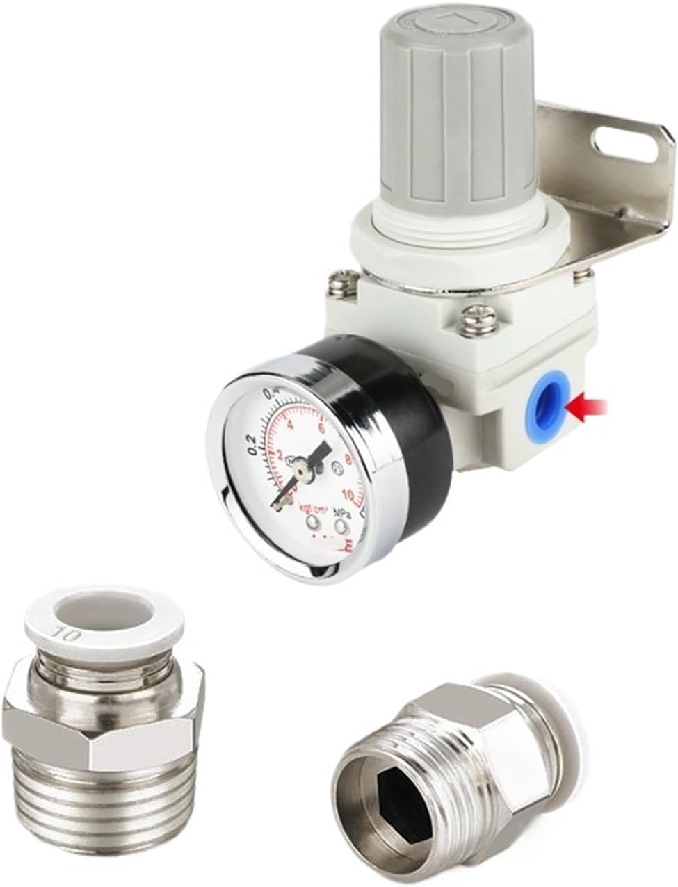 Compressed air pressure regulator compressor accessories with pressure gauge AR4000-04(Without fitting)