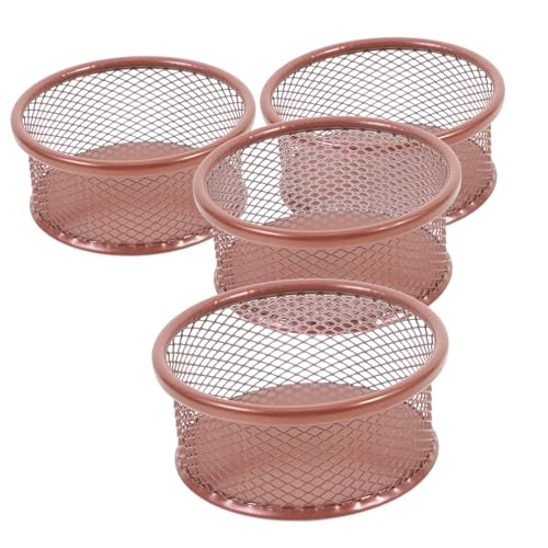 Rangement pour trombones Operitacx : boîte de bureau dorée 12 pièces - 3