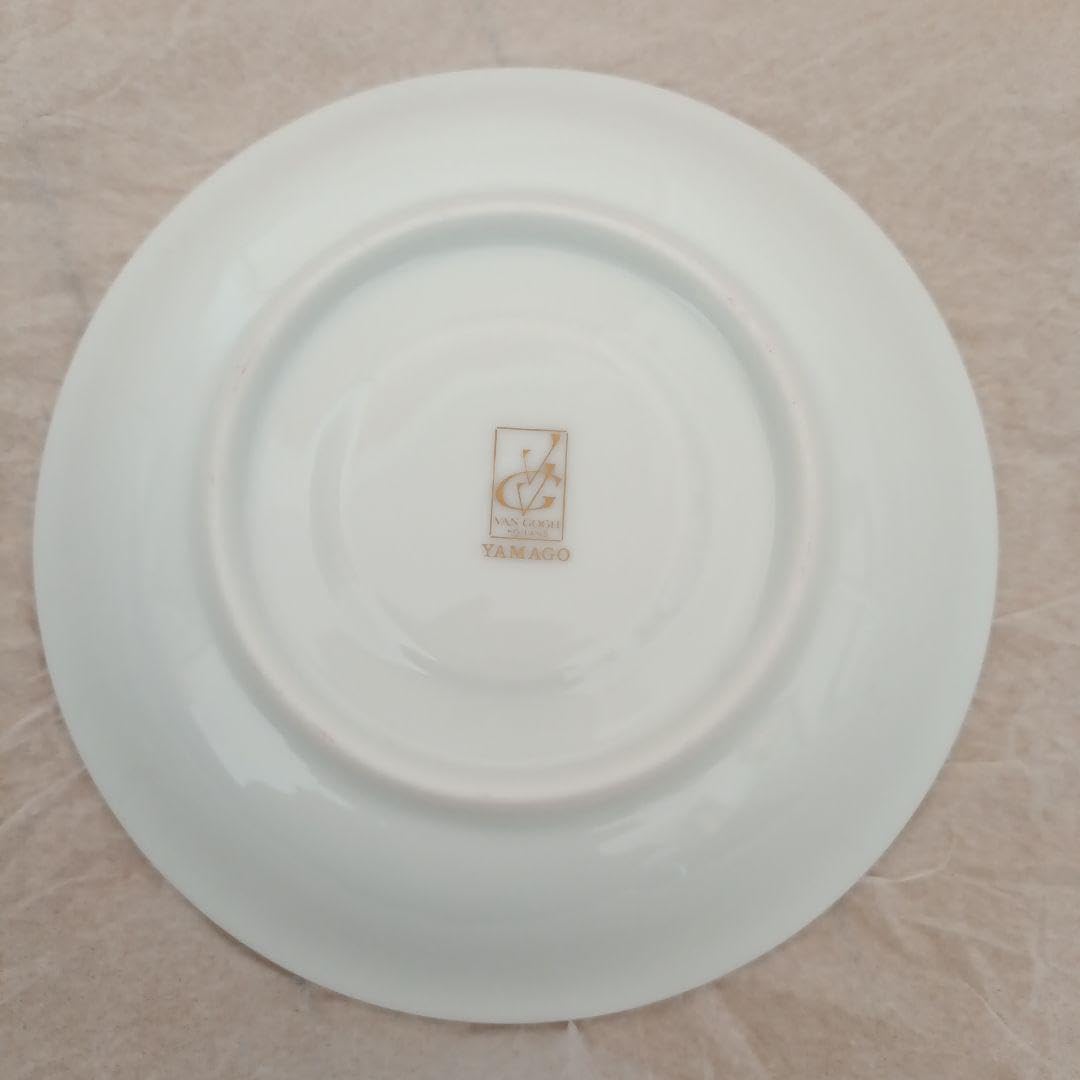 VAN GOGH カップ &amp; ソーサー５客セット オレンジ 花柄