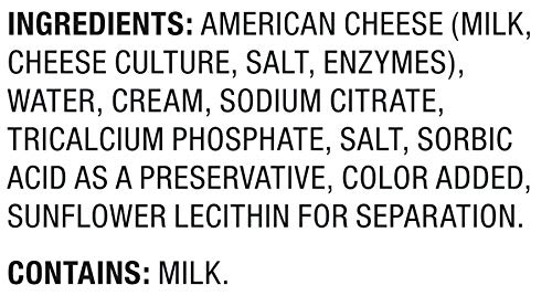 Amazon Brand - Happy Belly Deluxe American Cheese, 24 Slices, 16 Ounce #TOP3