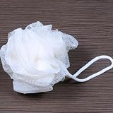 Manicare Złuszczający puf do ciała, miękki peeling pleców i ciała, spa pod prysznic, do kąpieli, oczyszczanie, mycie, luffa, dobra do krążenia, cellulitu i suchej martwej skóry, leczenie wrastających