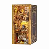minihaus bausatz ✅【Usgezeichnetes Geschenk】- Dies ist ein ungewöhnliches Geschenk und Sammlerstück für Bastel- und Miniaturliebhaber. Sie können frei mit Ihren Freunden kombinieren, um die gewünschte Miniaturwelt zu erschaffen und Geschenke sinnvoller zu machen. Gleichzeitig können Sie damit auch Ihre Bücherregale und Schreibtische dekorieren, es integriert Bücher und Ideen perfekt und verleiht Ihren Bücherregalen und Schreibtischen Schönheit und Kunst, oder Sie können sie überall platzieren, wo Sie möchten.