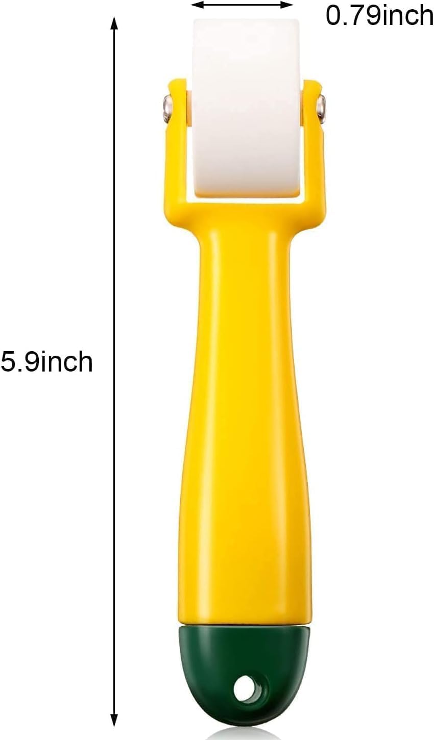 Quilting Seam Roller Quilting Roller Roll and Press Sewing Roller Tool with Easy to Grip Handle for Quilting, Sewing, Print, Ink, Wallpaper, Home Decoration Attractive Design Sewing Tools(15 X 2.3 Cm)