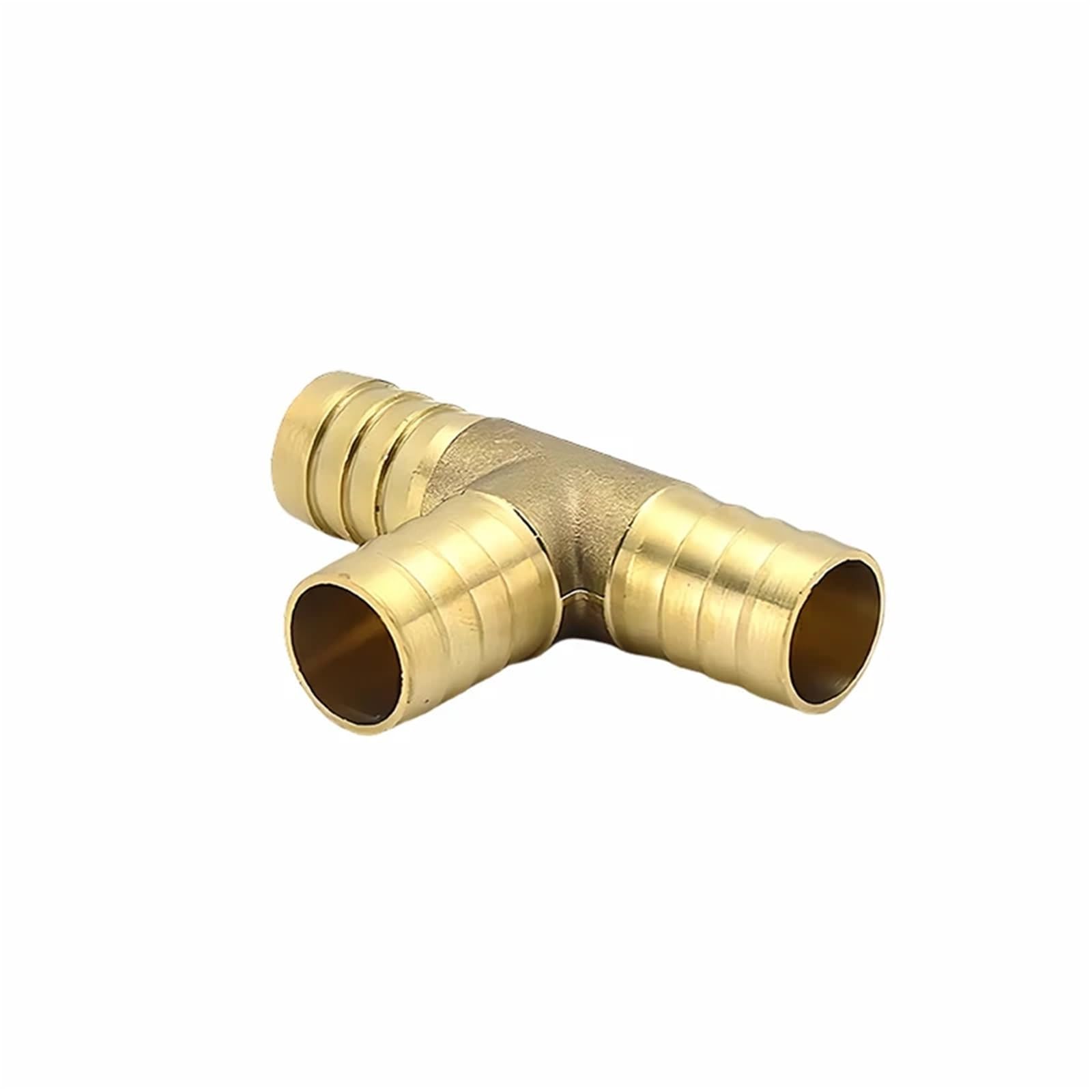 20 stücke Messing Barb Rohr Fitting 2 3 Weg TY Gerade Ellenbogen Schlauch Barb 6 8 10 12 14mm Kupfer stacheldraht Stecker Joint Koppler Adapter(Y Type 12mm)
