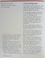 Fundamentals of Psychology 0201027666 Book Cover