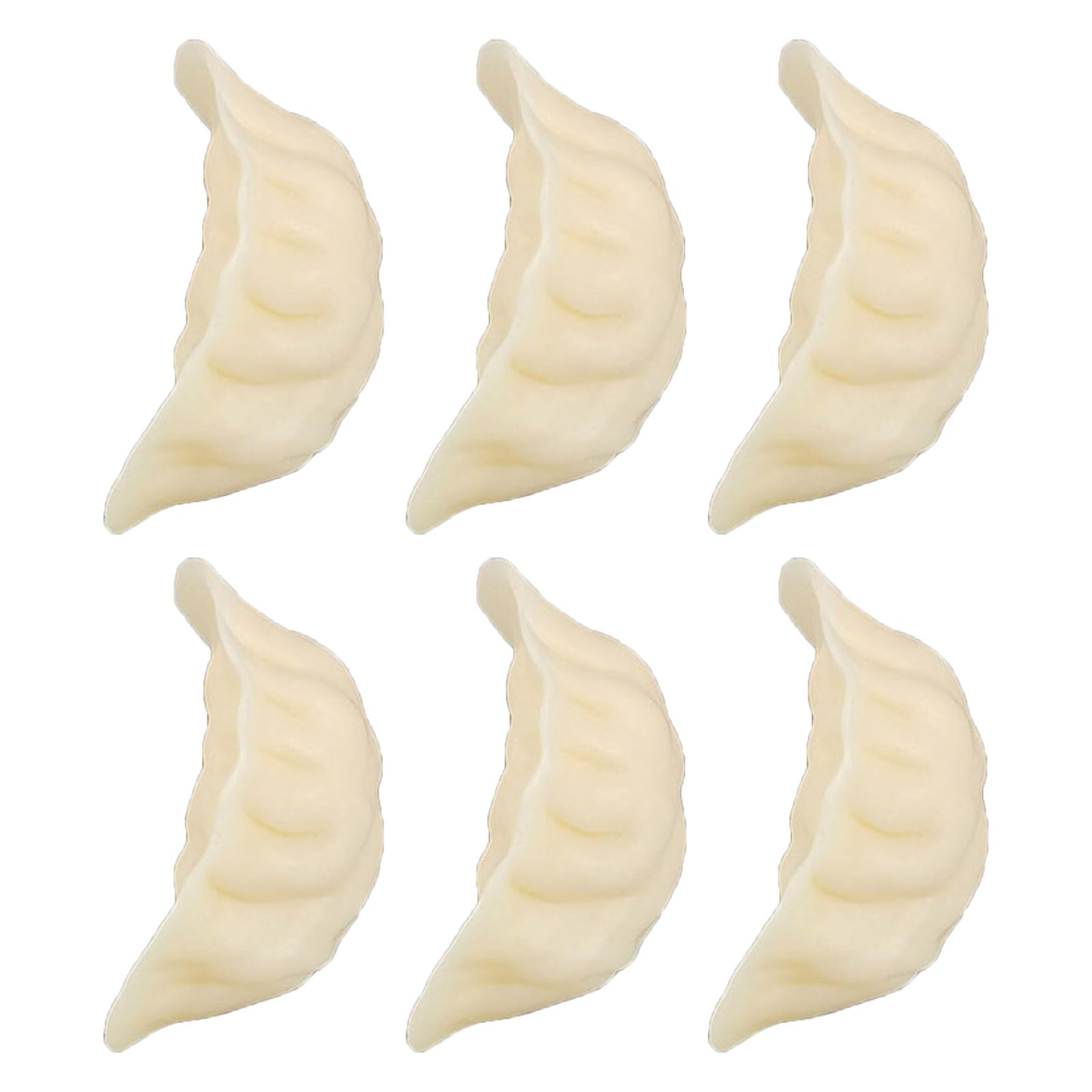NPYQ Realistic Fake Dumplings Model Simulation Decorative Food for Photography Props and Restaurant Display Restaurant Display Props