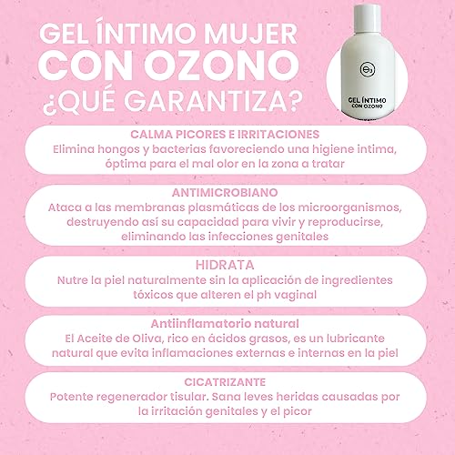 Gel íntimo protector OZONO D'OR para el gimnasio, playa y piscina 4