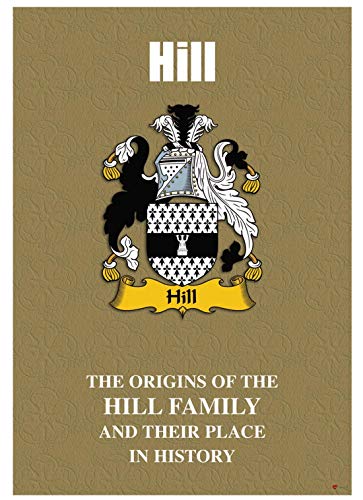 I LUV LTD Hill Anglais Nom de Famille Livret D'histoire avec de Brefs Faits Historiques