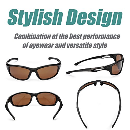 image for Duduma Polarized Sports Sunglasses for Men Women Baseball Running Cycl