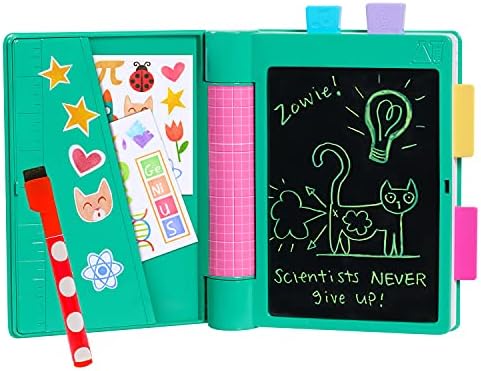 Just Play Ada Twist, Scientist Glow and Go Notebook, Lights Up and Plays the ''The Why Song'', Includes Experiment Card, Kids Toys for Ages 3 Up