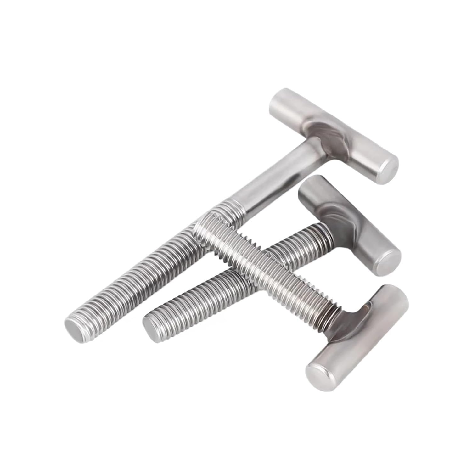 304 Stainless Steel T-Type Welding Screws/Bolts M8x120mm 2pcs