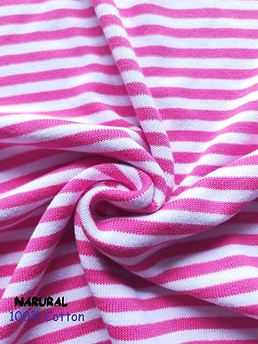 Image of Womens Striped Lightweight Cotton Sweaters Long Sleeve Crew Neck Color Block Casual Knitted Pullover Tops