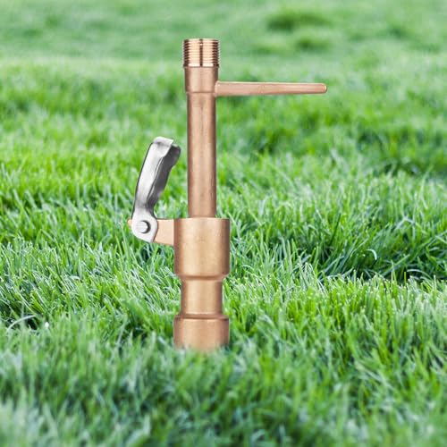 Vanne eau enterrée cuivre résistant aux fuites pour goutte à goutte - 7