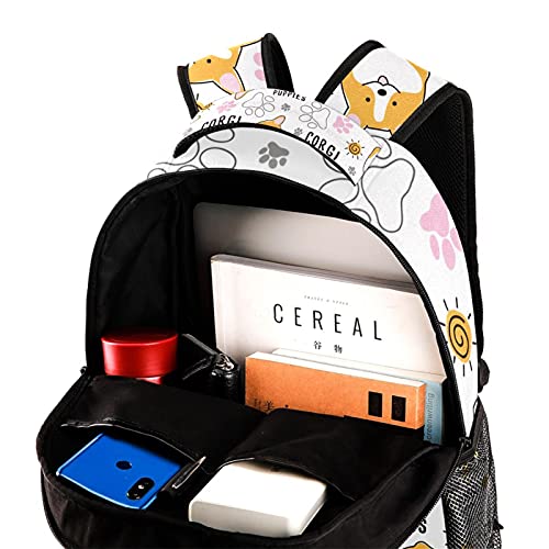 Sac à dos d'écolier léger multicolore pour ordinateur portable - 4