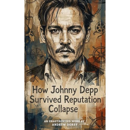 How Johnny Depp Survived Reputation Collapse Audiolibro Por Andrew Dorsy arte de portada