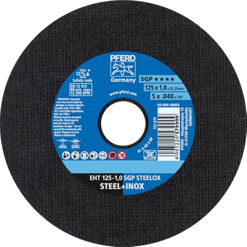 Meulage de précision avec le lot de 25 disques fins PFERD 69855