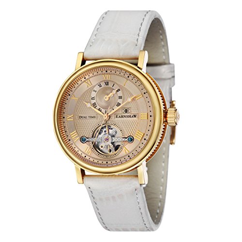 Thomas Earnshaw Reloj Analogico para Hombre de Automático con Correa en Cuero ES-8047-07