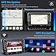 4G+64G Wireless Carplay Autoradio für VW Golf 5 6 Passat Polo Tiguan Touran Caddy Skoda SEAT 7 Zoll Autoradio Android Auto Mirror Link GPS Navi WiFi Bluetooth FM/RDS/EQ Lenkradsteuerung Rückfahrkamera