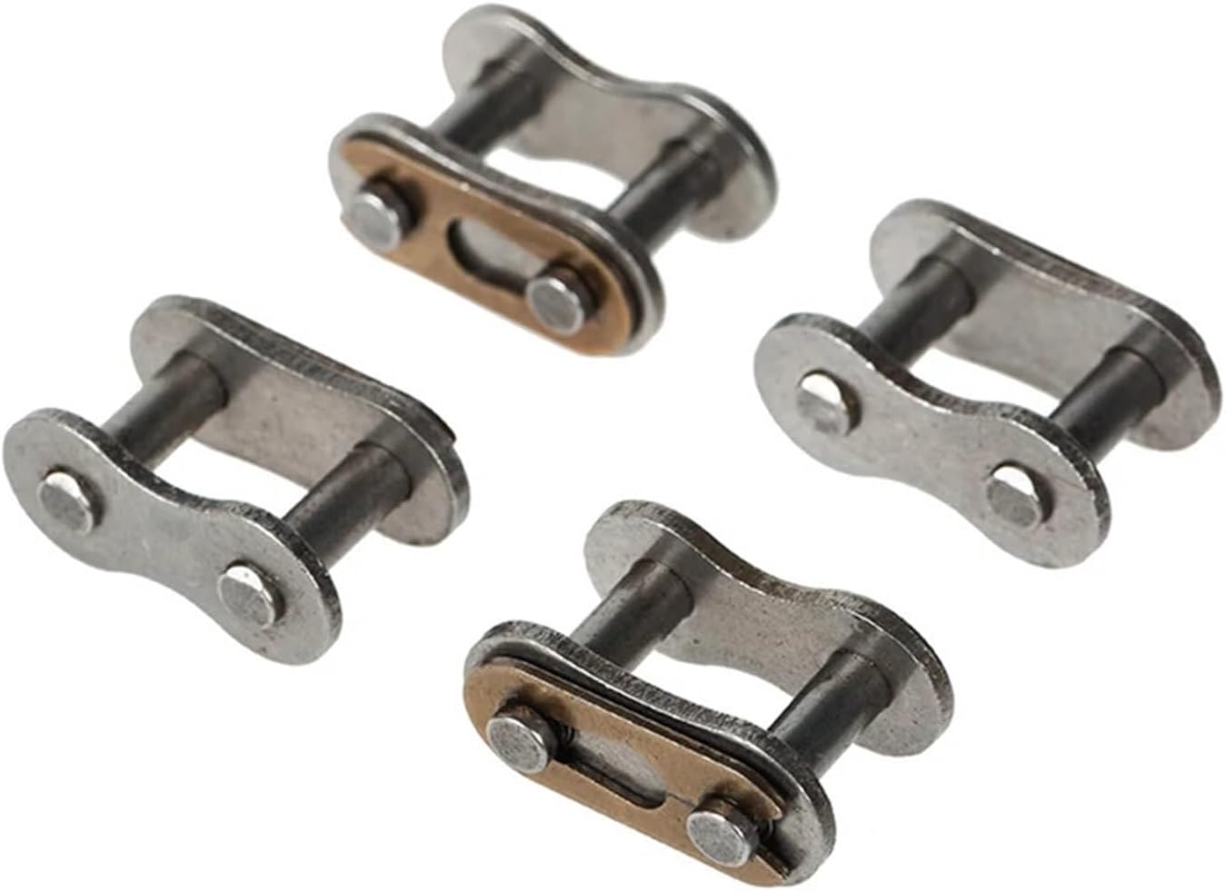 Chain Master Link 10Pcs 420 428 520 Chain Buckle Ring Link Motorcycle ATV Heavy Connecting Connector Master Joint With O-Ring for Mini Bikes(428)