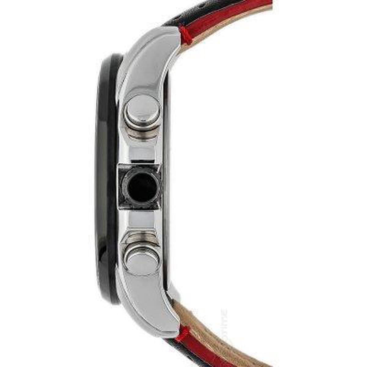 Citizen Herren Analog Eco-Drive Uhr mit Leder Armband AT9036-08E