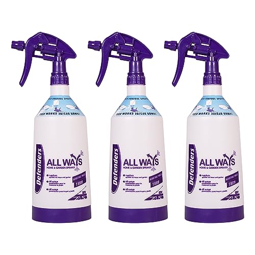 Defenders 1L Multi-Use Sprayer Bottle Triple Pack
