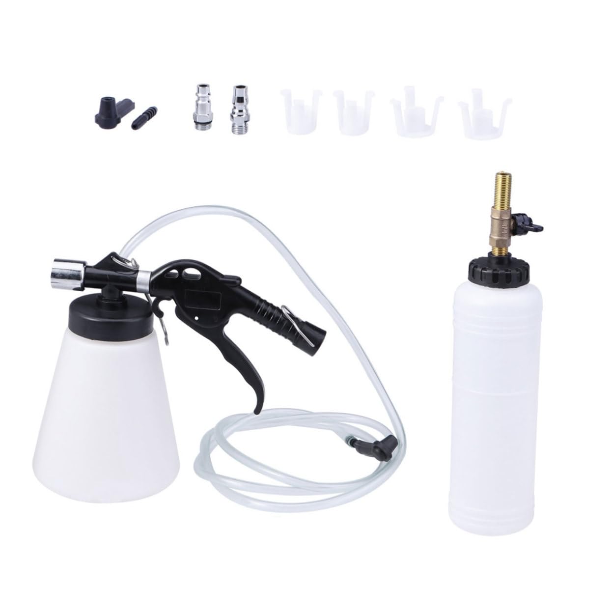 Alipis Auto Car Brake Fluid Replacement Tool Kit for Trucks Air Compressed Brake Bleeder Simple Operation Efficient Fluid Change Equipment for Cars and Motorbikes