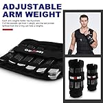 Adjustable Weighted Vest 44LB Workout Weight Vest Training Fitness Weighted Jacket for Men Women (Included 96 Steel Plates Weights) - Image 5