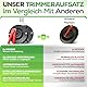 Heckenpracht® Rasentrimmer Messer passt für Einhell Rasentrimmer aus High-Performance-Kunststoff inkl. Unterbodenschutz | Extrem bruchsicher & Langlebig | Rasentrimmer Ersatzmesser