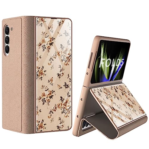 Coque Galaxy Z Fold 5 5G fleurie pour votre quotidien actif