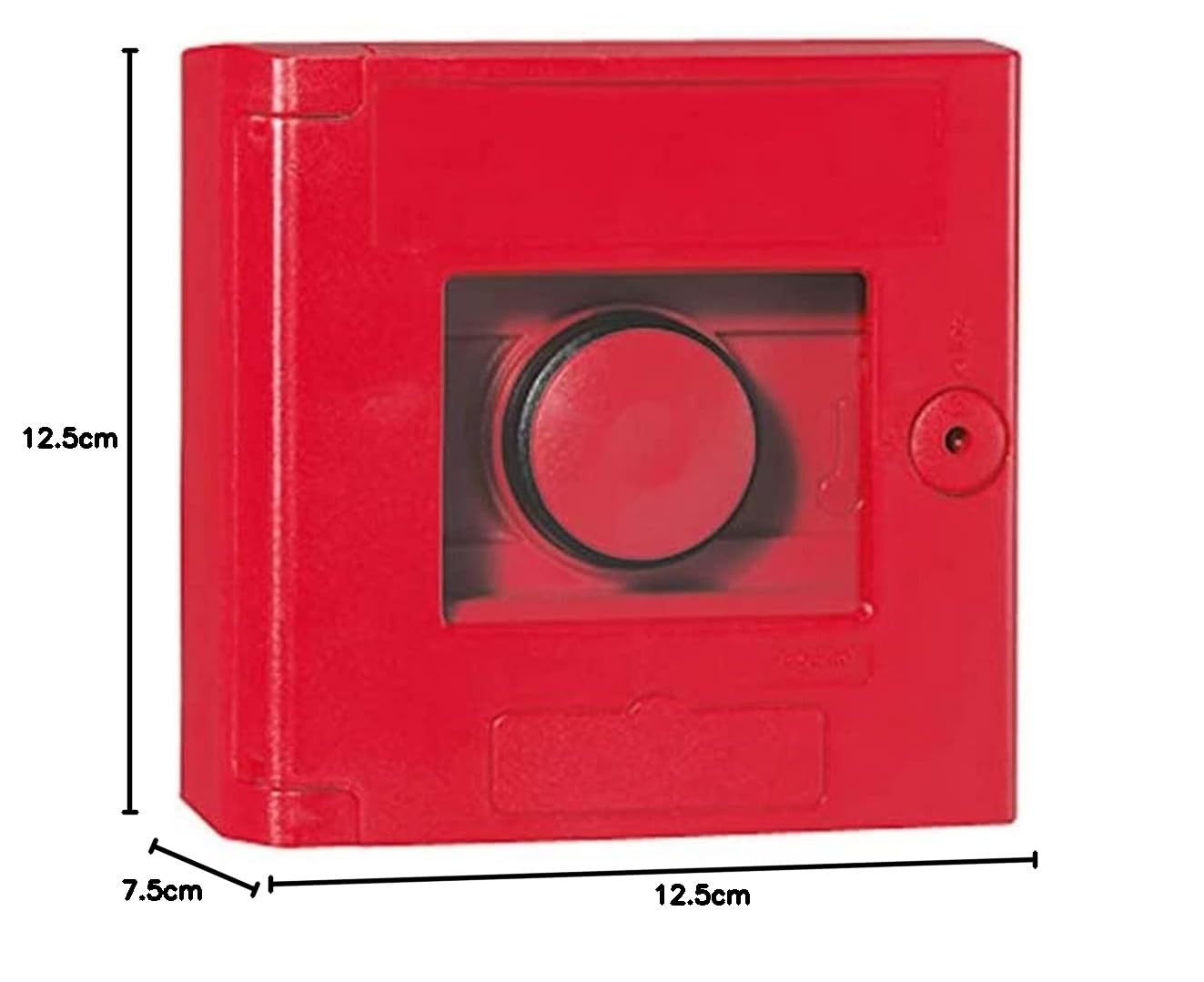 Legrand 038011 Coffret Bris de Glace Double Position IP44, Montage en Saillie, Rouge