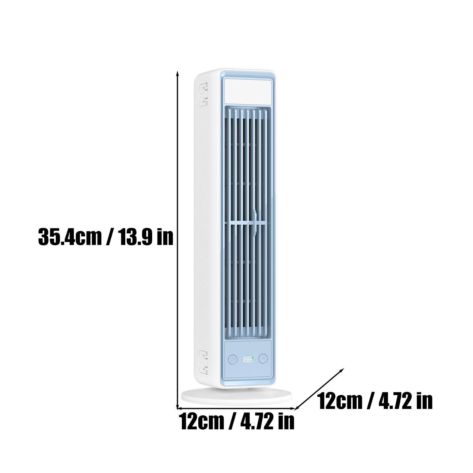 Ventilador de Pie Carga USB de Alta Velocidad | Ventilador para Dormitorio para Salón Oficina Dormitorio Casa Interior Exterior Cocina Garaje