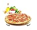 Produktbild Sendez Drehteller Pizzateller ø 30 cm drehbar Holzteller Drehplatte Buche Käseteller