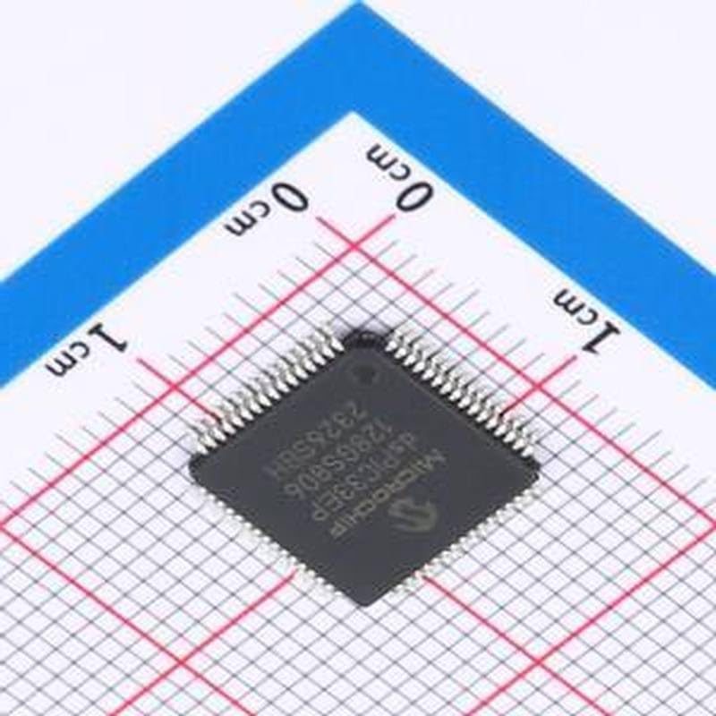 1 Pcs Digital Signal Processor Fit for DSP/DSC dsPIC33EP128GS806-I/PT TQFP-64 Fit for 10x10