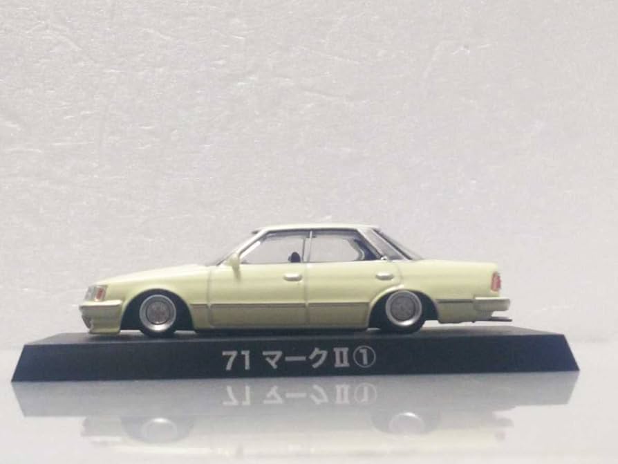 国産名車 1/24 マークⅡ gx71 カスタム ガレージジオラマ 旧車ミニカー アオシマ グラチャンコレクション toyota GX71 マークⅡ ① 1984