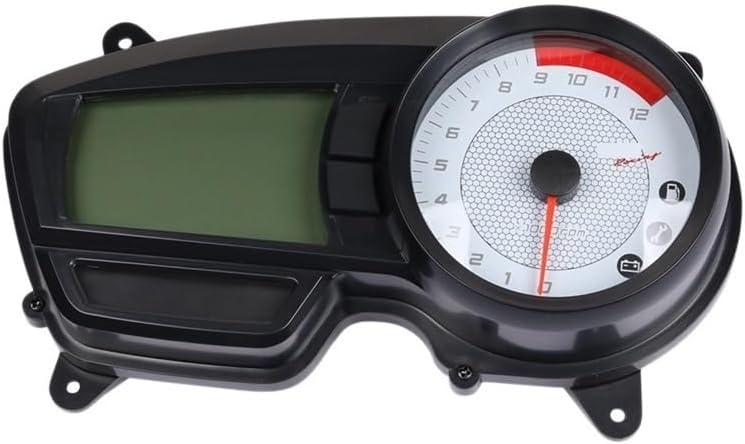 Motorcycle Odometer Gauge Motorcycle Tachometer Digital Odometer Motocross Tachometer Meter Gauge Dirt Bike for TVS for APACHE RTR 160 CC 180