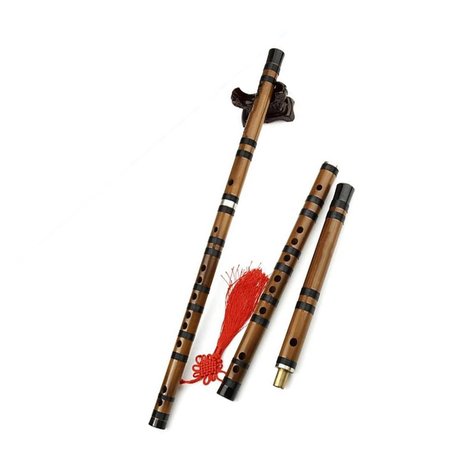 F Tonart Bambusflöte Traditionelles Handgefertigtes Professionelles Musikinstrument Mit Zubehör Professionelle Bambusflöte Traditionelles Instrume