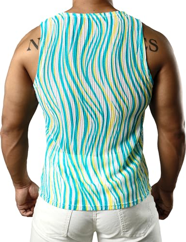 Camiseta sin mangas de malla JOGAL para evitar el calor con estilo ajustado 2